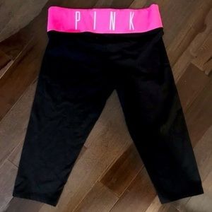 Pink Cropped Leggings M‎